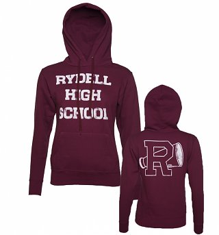 Women's Rydell High Grease Cheerleading Hoodie Women's Rydell High Grease Cheerleading Hoodie