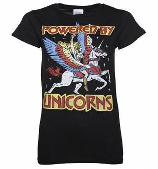 Women's She-Ra Powered By Unicorns T-Shirt Women's She-Ra Powered By Unicorns T-Shirt
