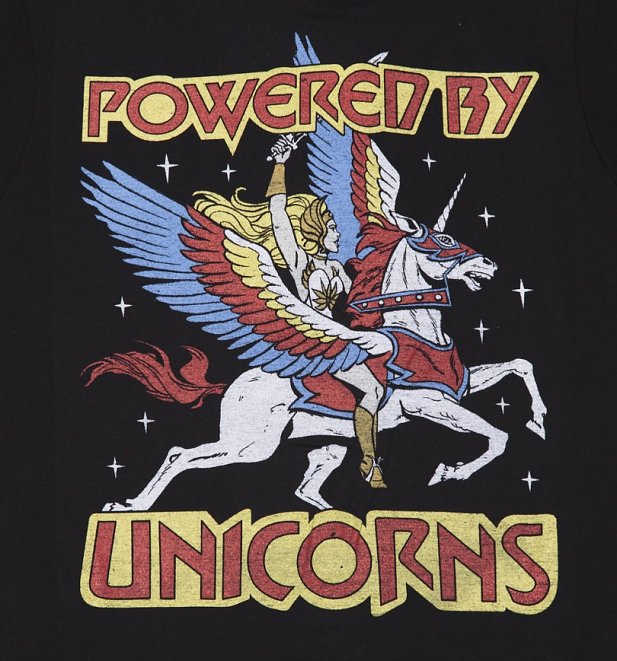 Women's She-Ra Powered By Unicorns T-Shirt Women's She-Ra Powered By Unicorns T-Shirt