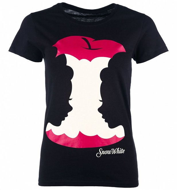 Women's Snow White Silhouette T-Shirt Women's Snow White Silhouette T-Shirt