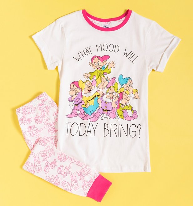 Women's Snow White and the Seven Dwarfs What Mood Pyjamas Women's Snow White and the Seven Dwarfs What Mood Pyjamas