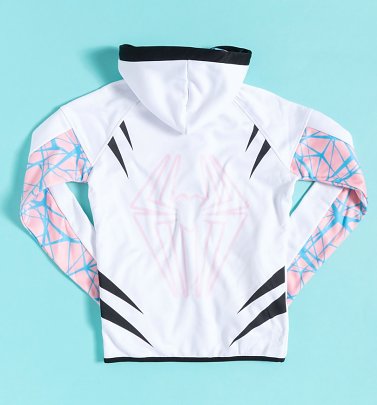 Women's Spider-Gwen Zip Through Hoodie from Difuzed Women's Spider-Gwen Zip Through Hoodie from Difuzed