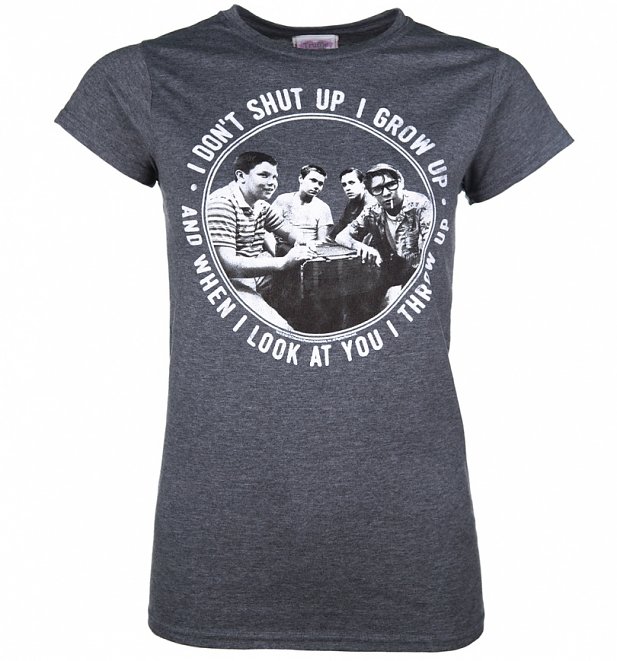 Women's Stand By Me Throw Up Dark Heather T-Shirt Women's Stand By Me Throw Up Dark Heather T-Shirt