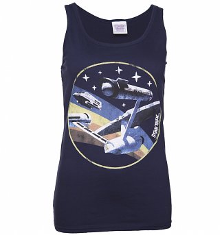Women's Star Trek Starship Enterprise Vest Women's Star Trek Starship Enterprise Vest