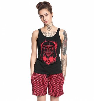 Women's Star Wars Darth Vader Shortie Pyjamas Women's Star Wars Darth Vader Shortie Pyjamas
