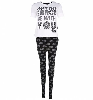 Women's Star Wars May The Force Be With You Pyjama Set Women's Star Wars May The Force Be With You Pyjama Set