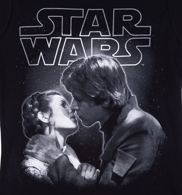 Women's Star Wars The Kiss T-Shirt Women's Star Wars The Kiss T-Shirt