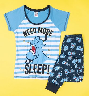 Women's The Genie Need More Sleep Aladdin Disney Pyjamas Women's The Genie Need More Sleep Aladdin Disney Pyjamas