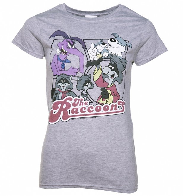 Women's The Raccoons Comic Strip T-Shirt Women's The Raccoons Comic Strip T-Shirt