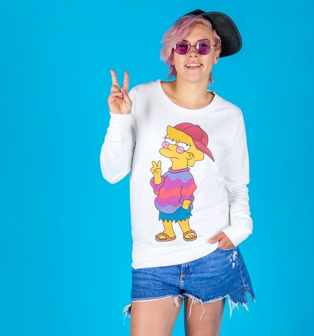 The Simpsons Cool Lisa Fitted Sweater