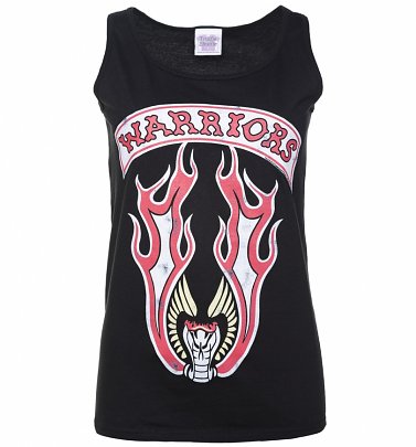 Women's The Warriors Snake Crest Black Vest Women's The Warriors Snake Crest Black Vest