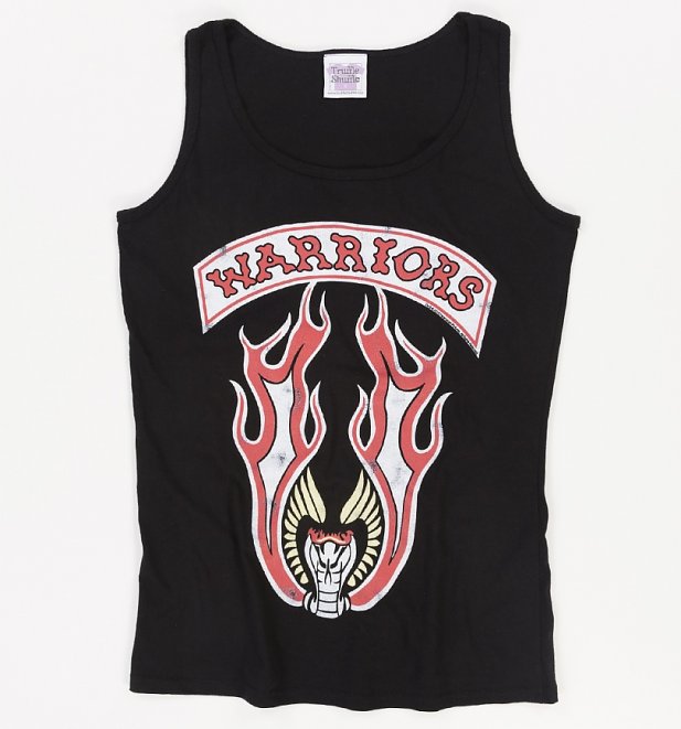 Women's The Warriors Snake Crest Black Vest Women's The Warriors Snake Crest Black Vest