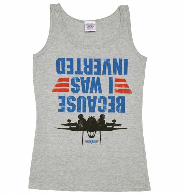 Women's Top Gun Because I Was Inverted Vest
