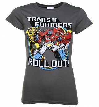 Women's Transformers Roll Out T-Shirt Women's Transformers Roll Out T-Shirt