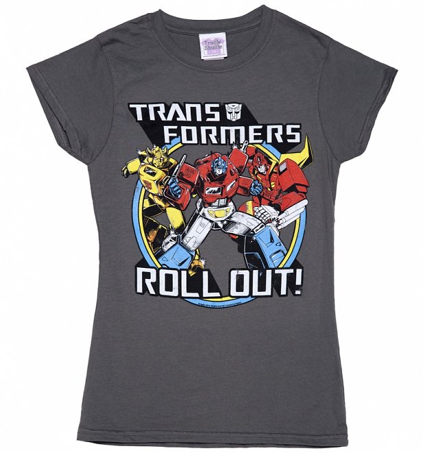 Women's Transformers Roll Out T-Shirt Women's Transformers Roll Out T-Shirt