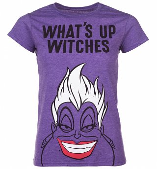 Women's Ursula What's Up Witches The Little Mermaid T-Shirt Women's Ursula What's Up Witches The Little Mermaid T-Shirt