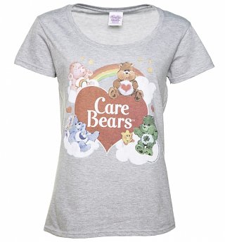 Women's Vintage Care Bears Scoop Neck T-Shirt Women's Vintage Care Bears Scoop Neck T-Shirt