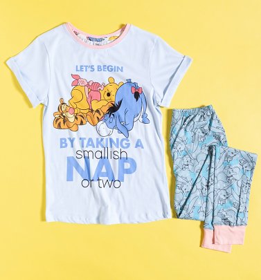 Women's Winnie The Pooh Naps Disney Pyjamas Women's Winnie The Pooh Naps Disney Pyjamas