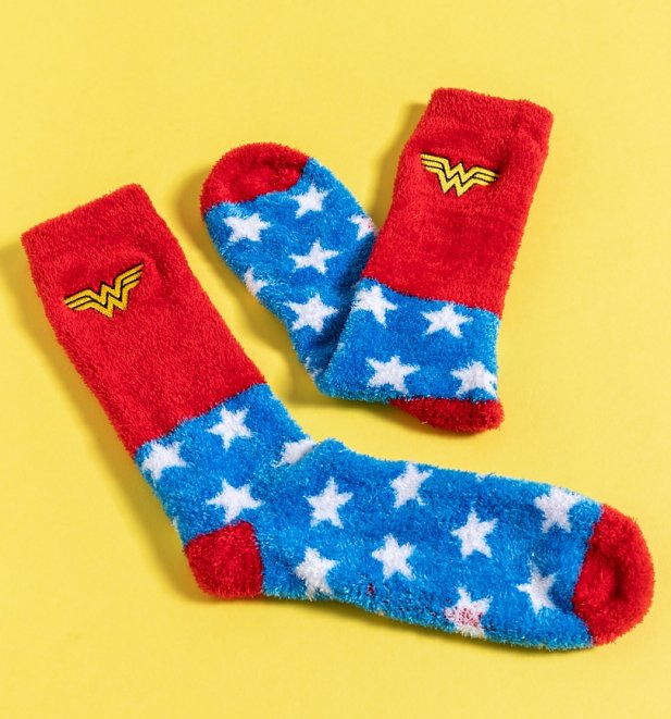 Women's Wonder Woman Fleece Socks