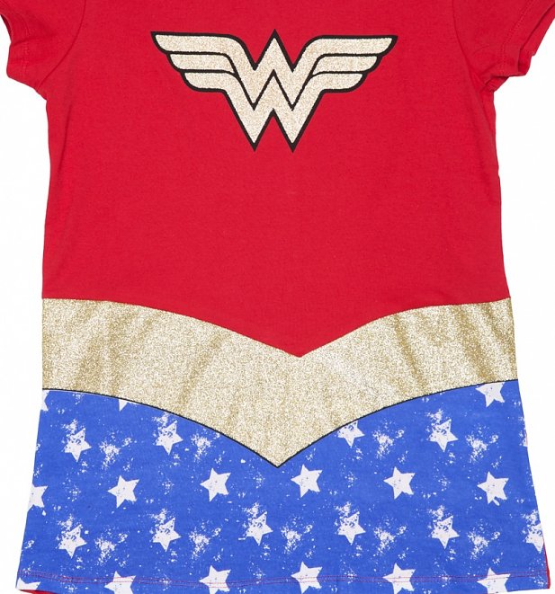 Women's Wonder Woman Uniform T-Shirt Women's Wonder Woman Uniform T-Shirt