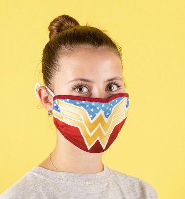 Wonder Woman Logo Face Mask Wonder Woman Logo Face Mask