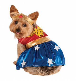 Wonder Woman Pet Costume Wonder Woman Pet Costume