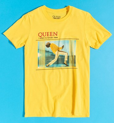 Yellow Queen Break Free T-Shirt Yellow Queen Break Free T-Shirt