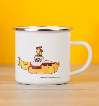 Yellow Submarine Enamel Mug Yellow Submarine Enamel Mug