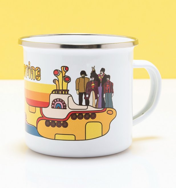 Yellow Submarine Rainbow Enamel Mug Yellow Submarine Rainbow Enamel Mug