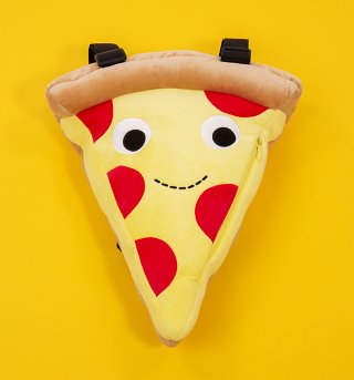 Yummy World Plush Cheezy Pie Pizza Slice Backpack from Kidrobot Yummy World Plush Cheezy Pie Pizza Slice Backpack from Kidrobot