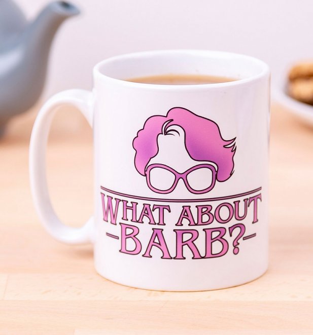 What About Barb Stranger Things Inspired Mug What About Barb Stranger Things Inspired Mug