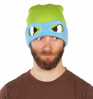 Teenage Mutant Ninja Turtles Leonardo Beanie Hat Teenage Mutant Ninja Turtles Leonardo Beanie Hat