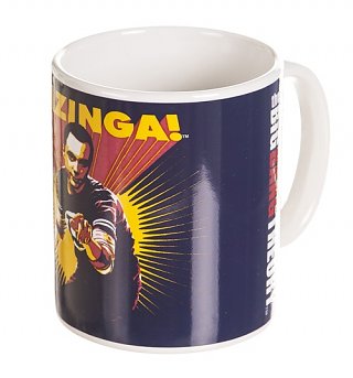 The Big Bang Theory Bazinga Purple Mug The Big Bang Theory Bazinga Purple Mug