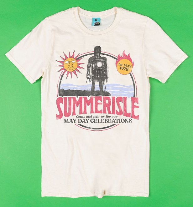The Wicker Man Inspired Summerisle Ecru T-Shirt The Wicker Man Inspired Summerisle Ecru T-Shirt