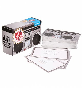 80's Music Trivia Cards 80's Music Trivia Cards