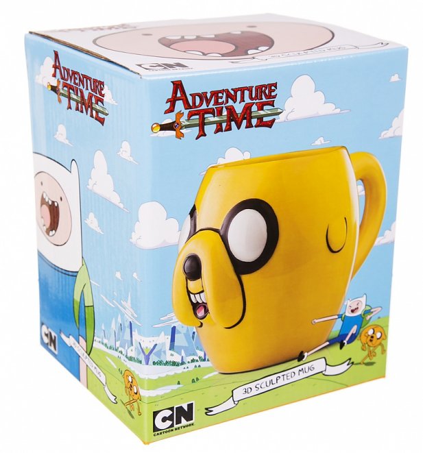 Adventure Time Jake 3D Ceramic Mug Adventure Time Jake 3D Ceramic Mug