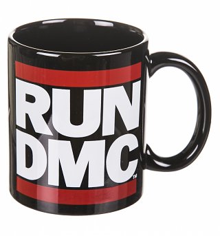 Boxed Classic Black Run DMC Logo Mug Boxed Classic Black Run DMC Logo Mug