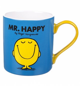 Boxed Mr Happy Mug Boxed Mr Happy Mug