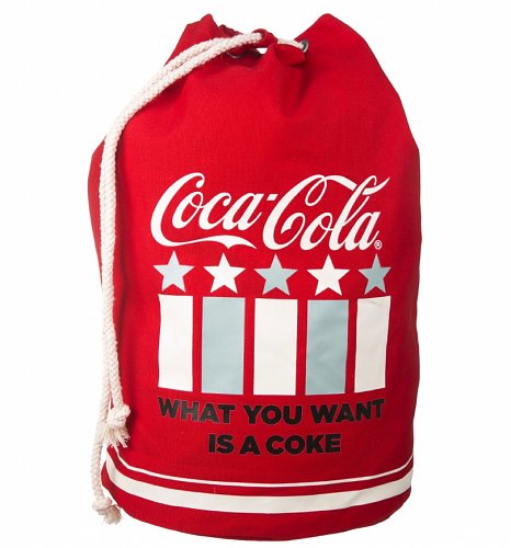 coca cola duffle bag