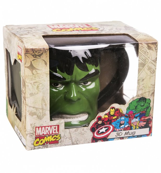 Comic Burst 3D Incredible Hulk Mug Comic Burst 3D Incredible Hulk Mug