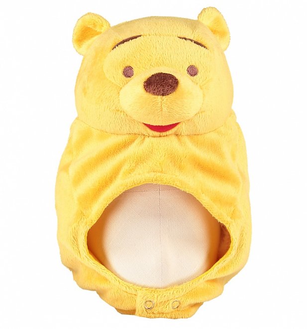 Kids Winnie The Pooh Hooded All-In-One Outfit Kids Winnie The Pooh Hooded All-In-One Outfit