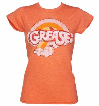 Women's Grease Rainbow Logo T-Shirt Women's Grease Rainbow Logo T-Shirt