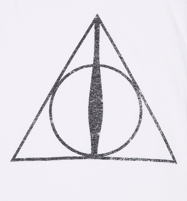 Women's Harry Potter Deathly Hallows Symbol T-Shirt Women's Harry Potter Deathly Hallows Symbol T-Shirt