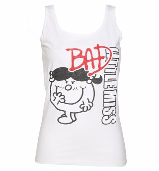 Women's Little Miss Bad Graffiti Vest Women's Little Miss Bad Graffiti Vest