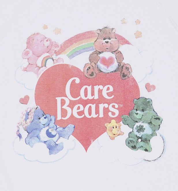 Women's Vintage Care Bears Lightweight Sweater