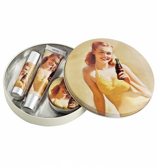 Lip Smacker Vanilla Coke Lip Happiness Classic Kit Collectors Tin Lip Smacker Vanilla Coke Lip Happiness Classic Kit Collectors Tin