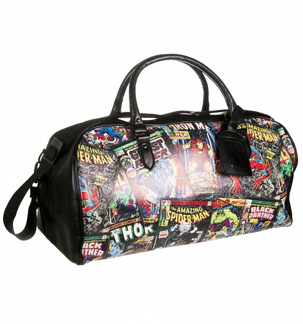 Marvel Comics Covers Weekend Bag