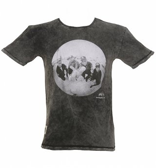 Men's Charcoal Normski Middle Finger T-Shirt from Worn By Men's Charcoal Normski Middle Finger T-Shirt from Worn By