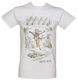 Men's Fantastic Mr Fox Chicken Coop Heavyweight T-Shirt Men's Fantastic Mr Fox Chicken Coop Heavyweight T-Shirt