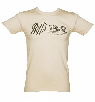 Men's Off White Biffs Automotive Detailing T-Shirt Men's Off White Biffs Automotive Detailing T-Shirt